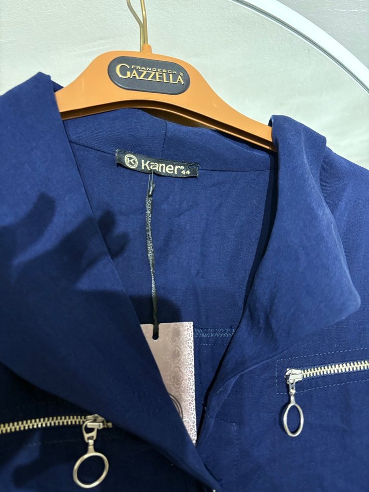 Lacivert Kadın Uzun Elbise - Görsel 2