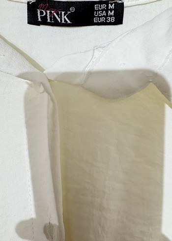 Beyaz  Kısa Kollu Gömlek - Görsel 2