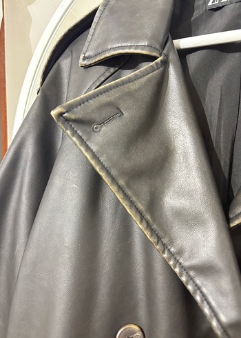 Zara Deri ceket - Görsel 3
