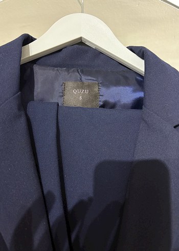 Lacivert Kadın  Blazer takım - Görsel 2