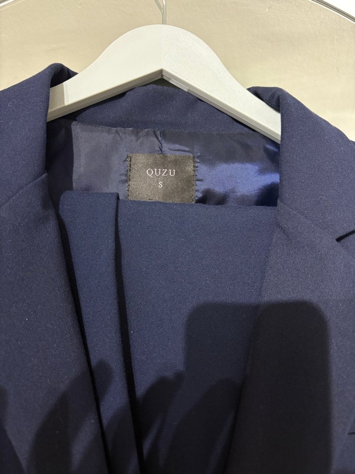 Lacivert Kadın  Blazer takım - Görsel 2