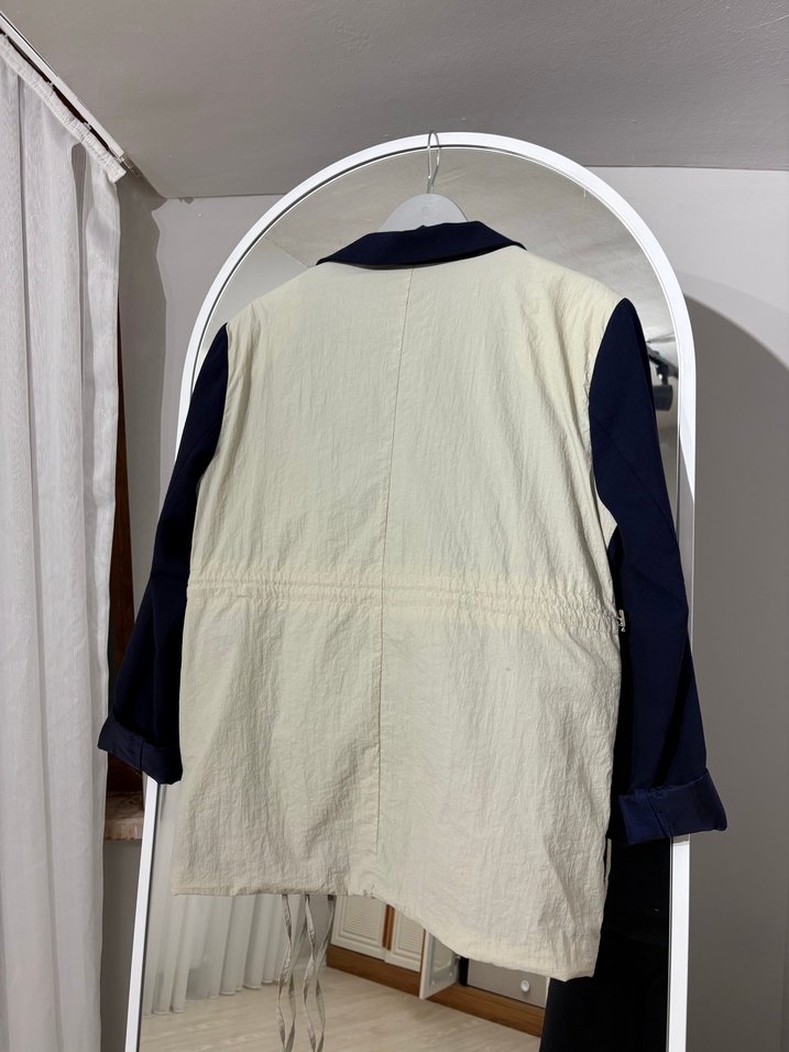 Lacivert Kadın  Blazer takım - Görsel 4