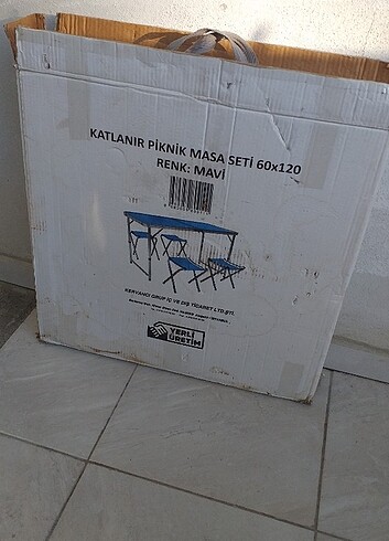 Piknik masası 