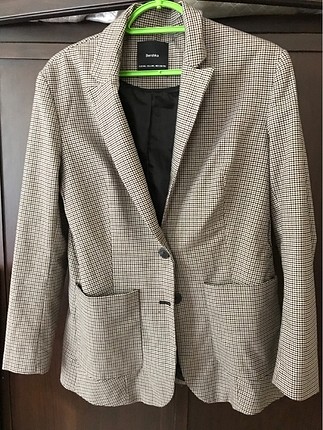 Berska blazer ceket kemeri vardır