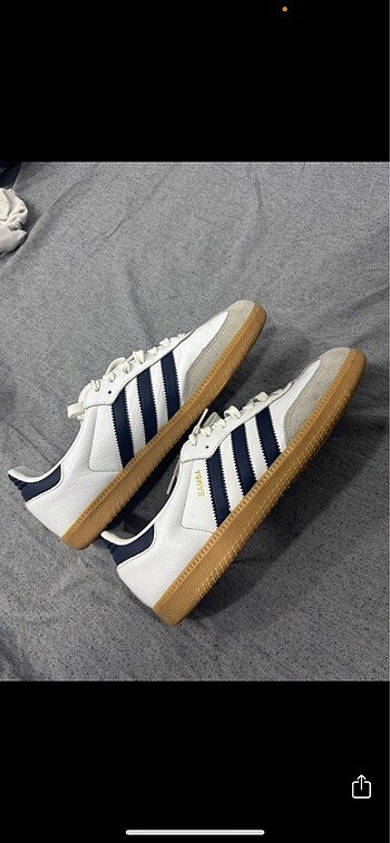 43 Beden beyaz Renk adidas samba erkek 43 no