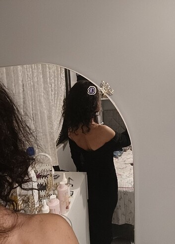 Zara abiye kalem elbise