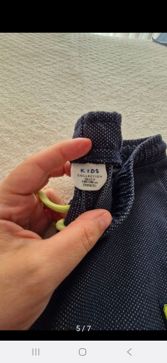 Erkek Çocuk Renkli Rahat Pamuklu Şortlar - Görsel 5