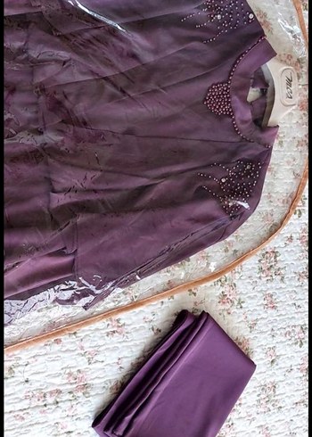 armine tesettur abiye elbise - Görsel 6