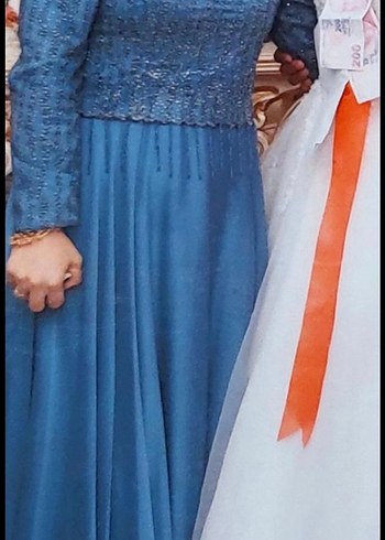 bayan tesettur abiye elbise - Görsel 4