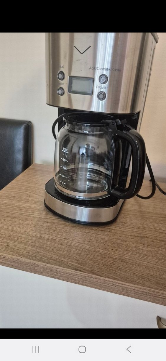 Vestel Gri Filtre Kahve Makinesi - Görsel 4