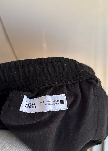 Siyah erkek dokuma kumaş Pantolon - Görsel 5