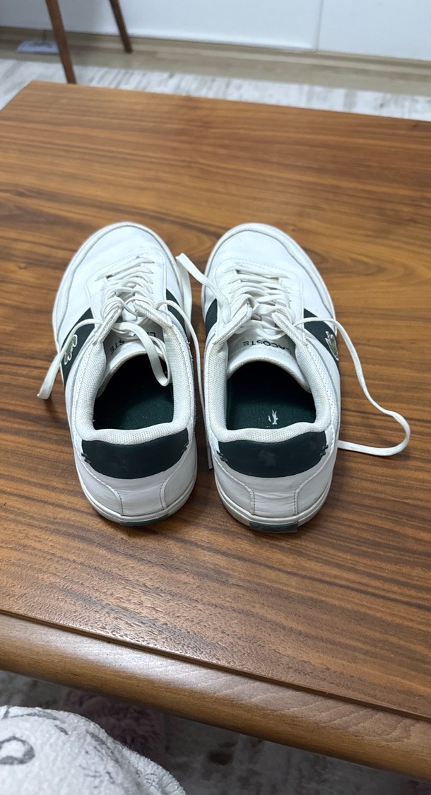 Beyaz Bağcıklı erkek Spor Ayakkabı - Görsel 3