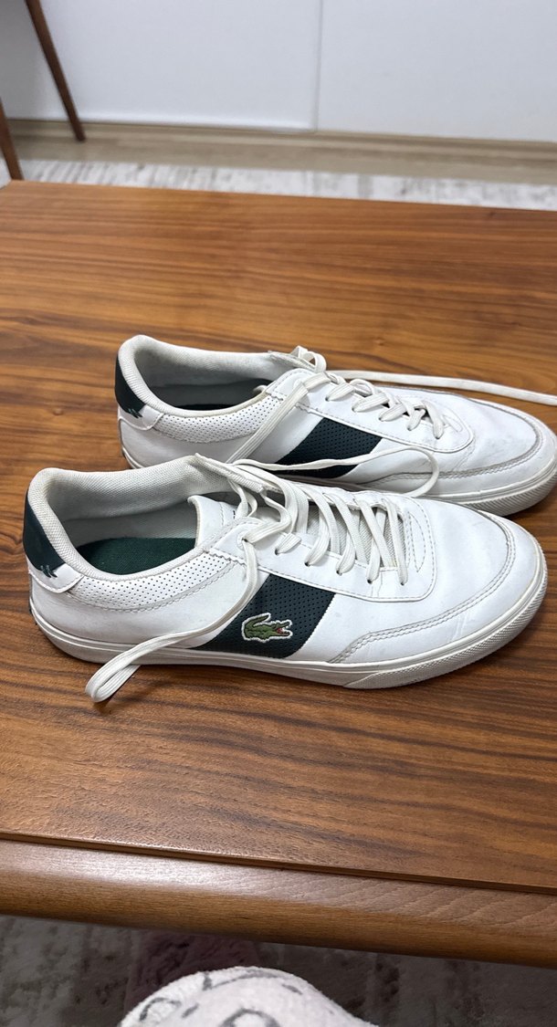 Beyaz Bağcıklı erkek Spor Ayakkabı - Görsel 2