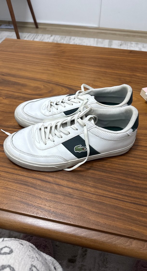 Beyaz Bağcıklı erkek Spor Ayakkabı - Görsel 4