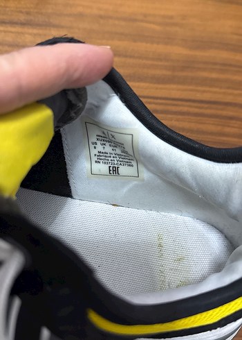 Sarı Detaylı Bağcıklı erkek  Spor Ayakkabı - Görsel 5