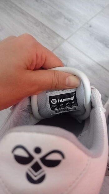 36 Beden beyaz Renk Hummel unisex spor ayakkabı