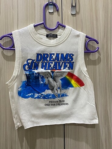 Unicorn crop top