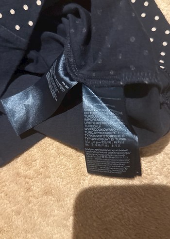 TOMMY HİLFİGER Kadın Puantiyeli Tişört - Görsel 4