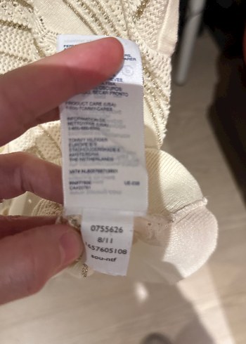 TOMMY HİLFİGER KADIN BEJ YELEK - Görsel 7