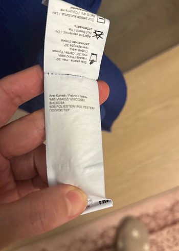 Mis İpekyol Kadın Mavi Kısa Kollu Triko Tişört - Görsel 5