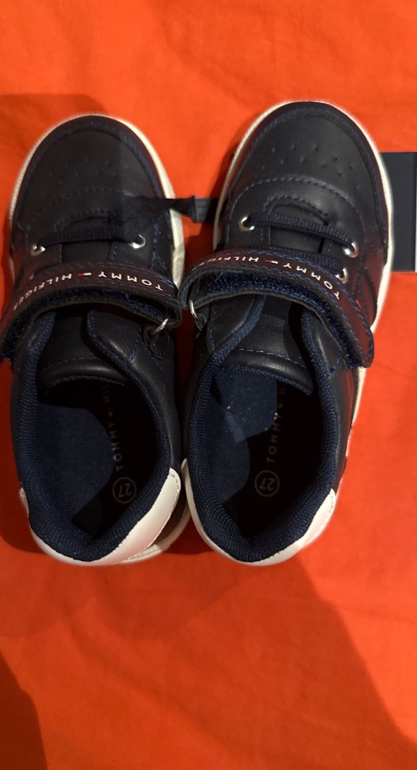 Tommy Hilfiger Erkek Çocuk Mavi Sneaker - Görsel 4