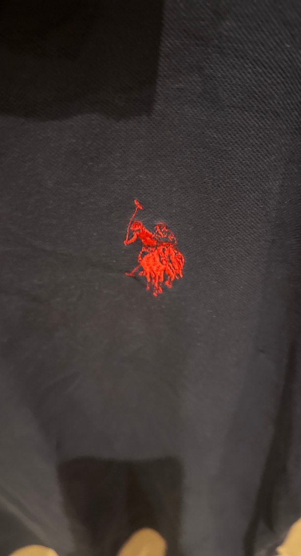 USSN. Polo Lacivert Uzun Kollu Polo Yaka Tişört - Görsel 3