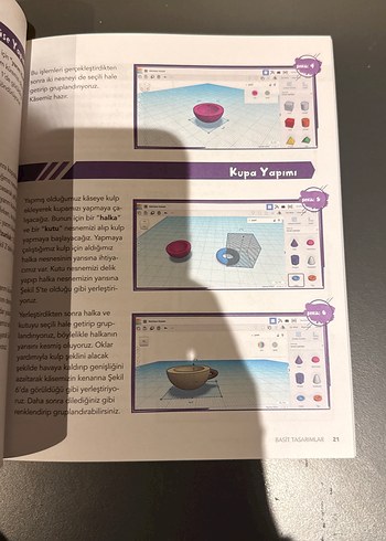 Çocuklar İçin Tinkercad ile 3B Tasarım Kitabı - Görsel 3