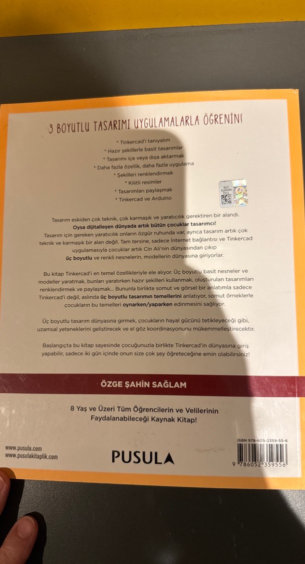 Çocuklar İçin Tinkercad ile 3B Tasarım Kitabı - Görsel 4