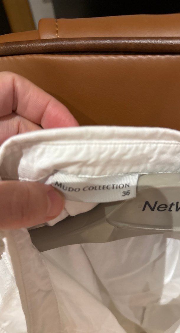 Mudo Beyaz Kadın Gömlek - Görsel 2