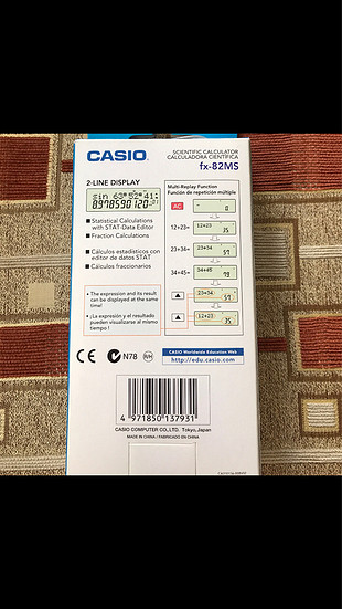 Casio bilimsel hesap makinesi