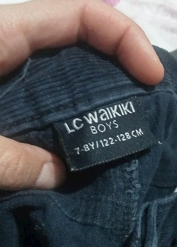 Lacivert Erkek Çocuk Dar Kesim Denim Pantolon