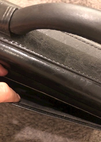 Siyah Klasik Erkek Evrak Çantası - Görsel 7