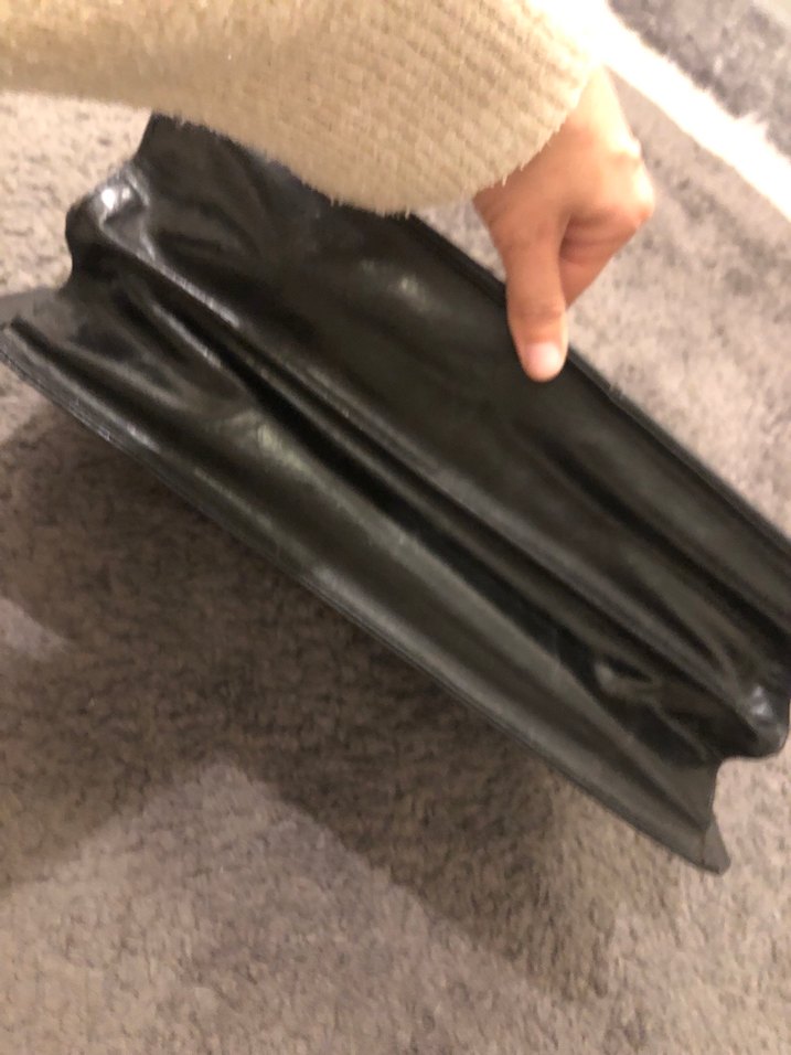 Siyah Klasik Erkek Evrak Çantası - Görsel 3