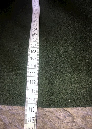 Orijinal ADİL IŞIK Uzun Koyu Yeşil Kaban - Görsel 9