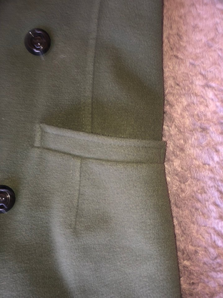 Orijinal ADİL IŞIK Uzun Koyu Yeşil Kaban - Görsel 4