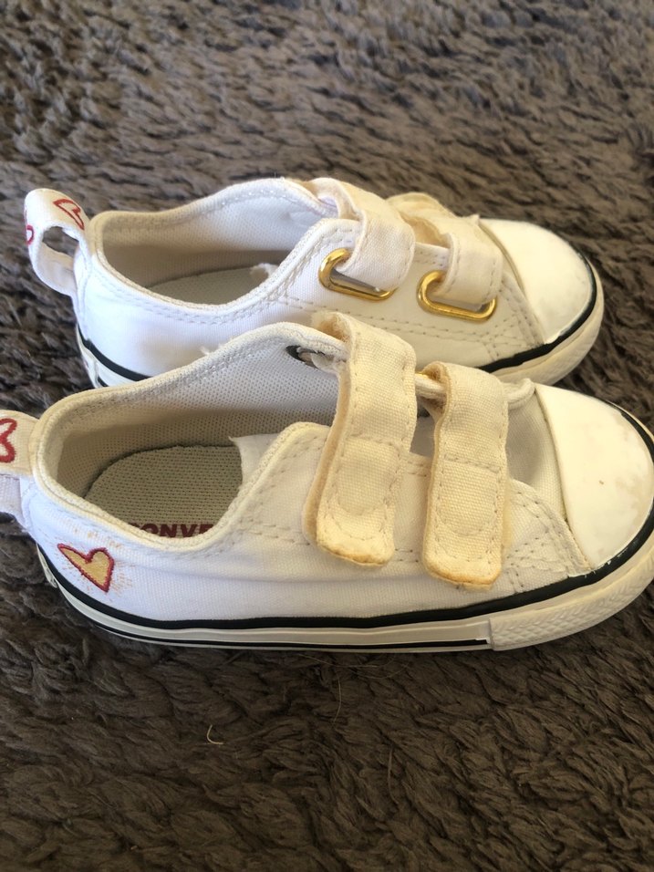 Orijinal CONVERSE Beyaz Kız Çocuk Spor Ayakkabı - Görsel 2