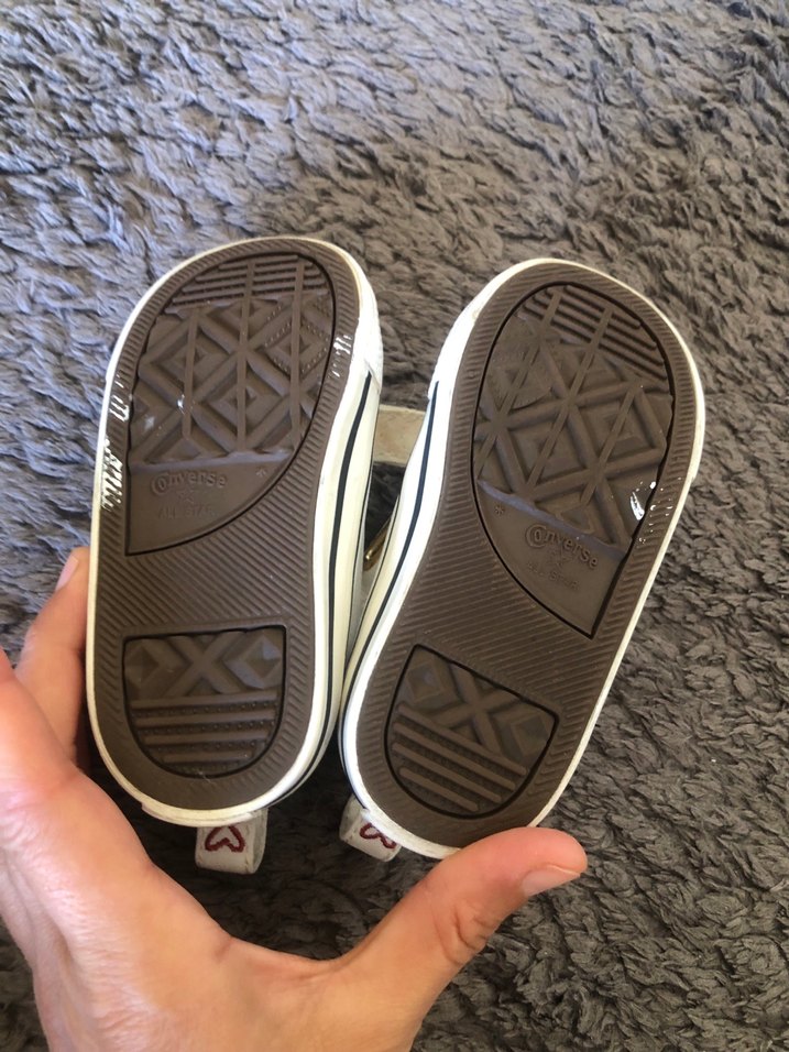 Orijinal CONVERSE Beyaz Kız Çocuk Spor Ayakkabı - Görsel 5