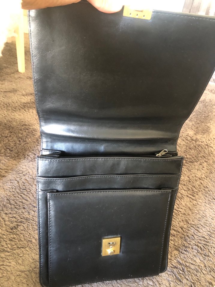 Hakiki deri ,Erkek-kadın unisex İş Çantası - Görsel 2