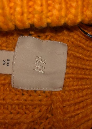 Orijinal H&M balon kol kazak - Görsel 7