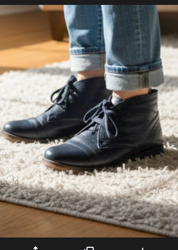 Orijinal Hotiç hakiki Deri Kadın Bot - Görsel 4