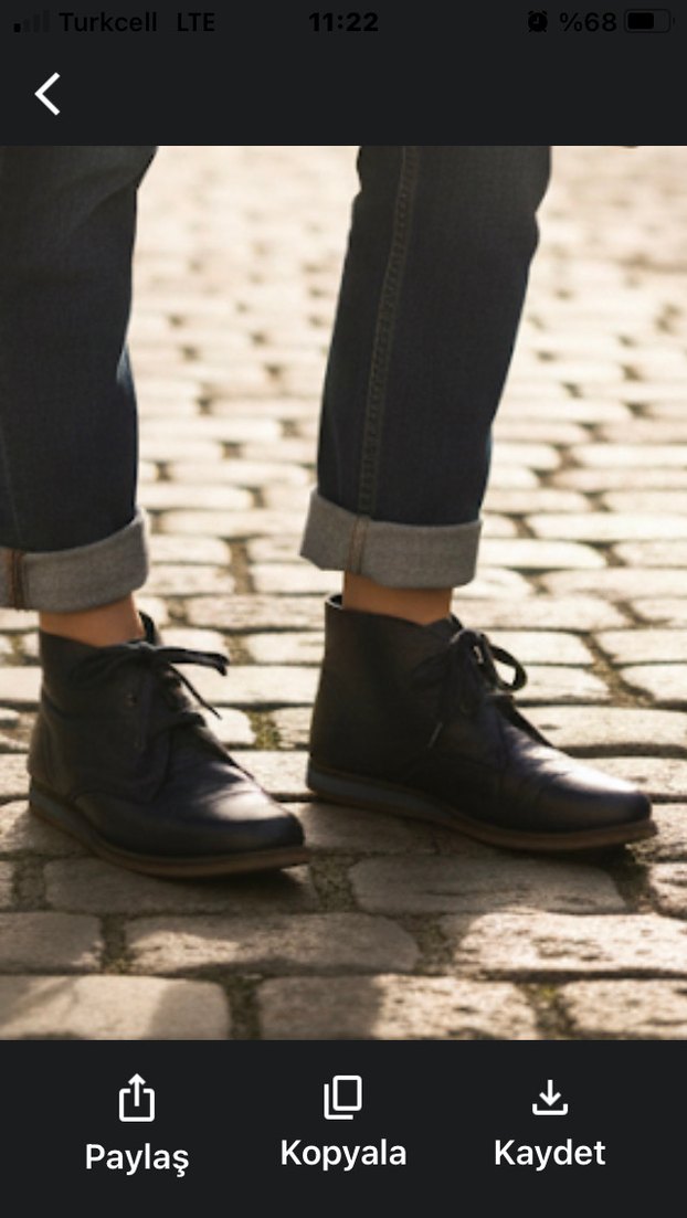 Orijinal Hotiç hakiki Deri Kadın Bot - Görsel 3