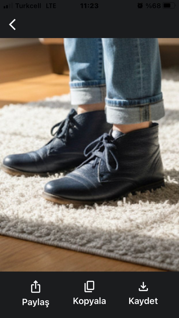 Orijinal Hotiç hakiki Deri Kadın Bot - Görsel 4