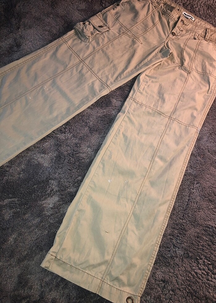 ORİJİNAL MANGO UNİSEX KARGO PANTOLON - Görsel 2