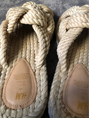 39 Beden camel Renk Orijinal H&M halat terlik 39