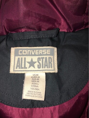 m Beden ORİJİNAL CONVERSE KAZ TÜYÜ MONT
