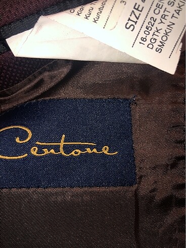 CENTONE smokin ceket 44 beden - Görsel 4