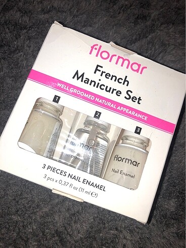 Flormar frenchn manikür set