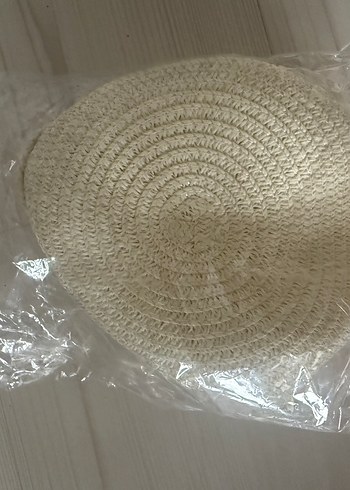 Bej Örgü Bohem Kadın çantası