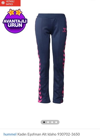 Pembe Bağlama Desenli Kadın Eşofman Altı hummel - Görsel 2