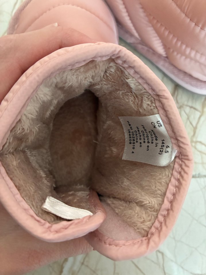 H&M Kız Çocuk Pembe Bot - Görsel 5